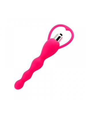 PLUG ANAL VIBRO TOQUE MACIO E AVELUDADO 16 X 3,5CM