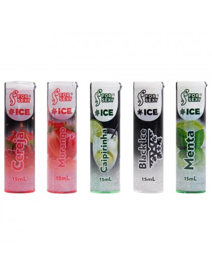 Gel Ice Comestível Saboroso 15Ml For Sexy