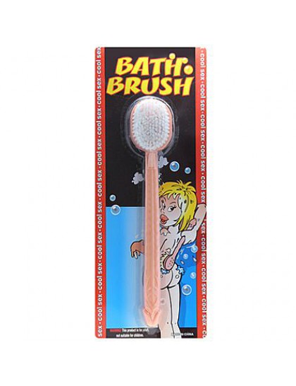 Bath Brush - Escovão para as costas em formato de pênis
