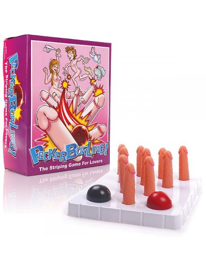 Pecker Bowling - Mini boliche com pinos em formatos pênis