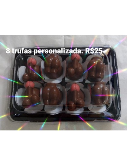 8 trufas personalizadas
