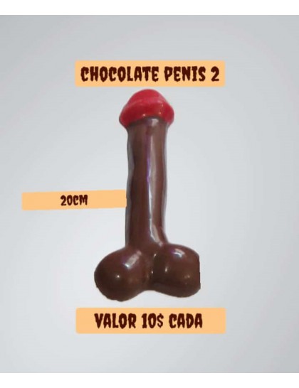 PÊNIS DE CHOCOLATE MOD.02