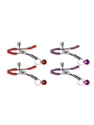 Prendedor De Mamilo Adorno Em Metal Sexy Import