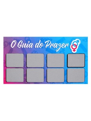 Raspadinha Guia Do Prazer Hétero Unitária Sensual Love