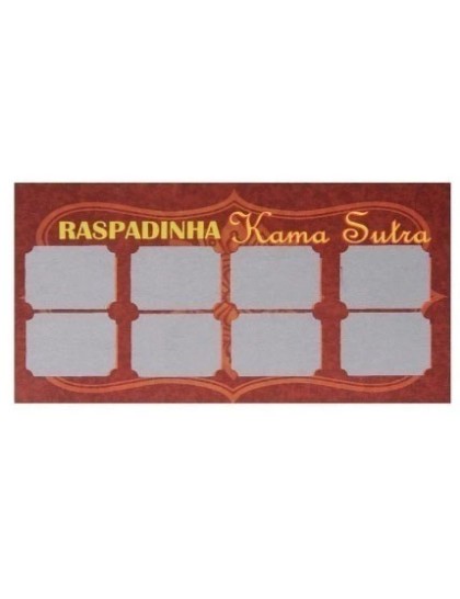 Raspadinha Kamasutra 1 Unidades Kgel