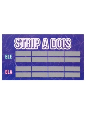  Raspadinha Strip A Dois Unitária Sensual Love