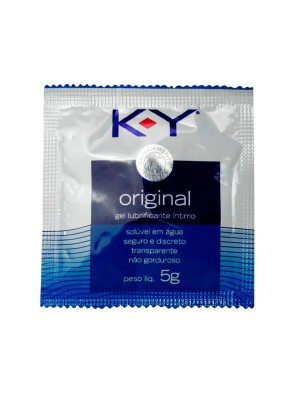 Sachê K-Y Original Lubrificante Íntimo a Base d’ Água 5g