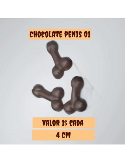 Pênis de chocolate MOD.01