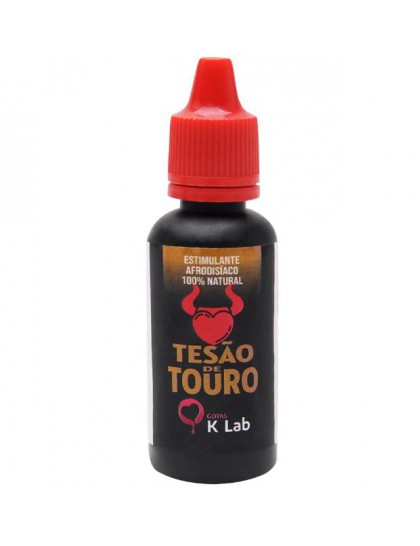 TESÃO DE TOURO GOTAS AFRODISÍACAS 20ML