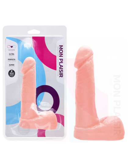 Prótese Maciça Com Escroto 17,5X 3,5Cm Soulsex