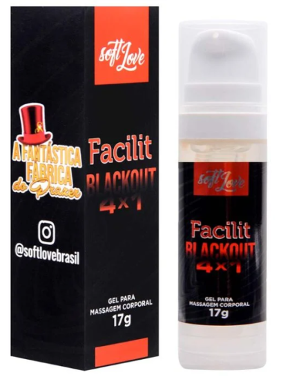 Facilit Blackout 4X1 Anestésico 17G Soft Love