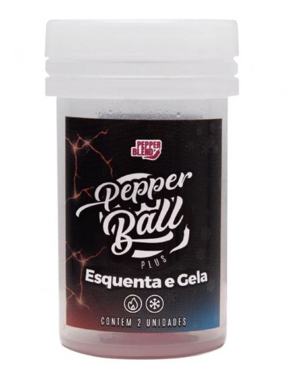 Pepper Ball Plus Esquenta E Gela C/ 2 Unidades 