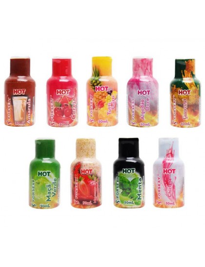 Gel Hot Comestível Saboroso 30Ml 