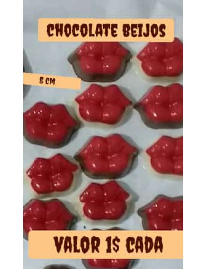 BEIJO DE CHOCOLATE
