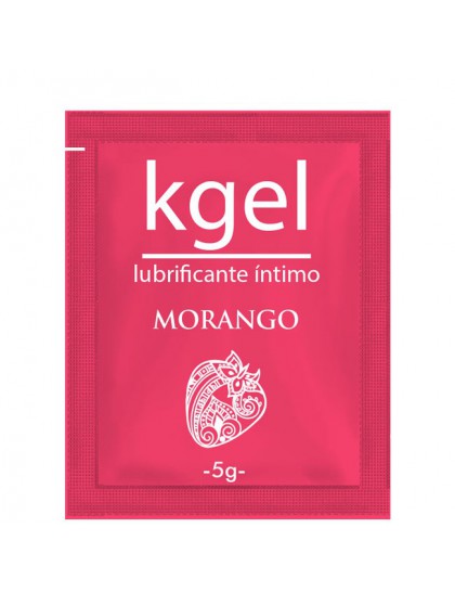Lubrificante Íntimo KGEL em Sachê 5 G - Morango