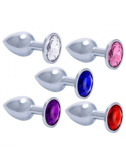 PLUG ANAL AÇO BRILHANTE - TAMANHO P